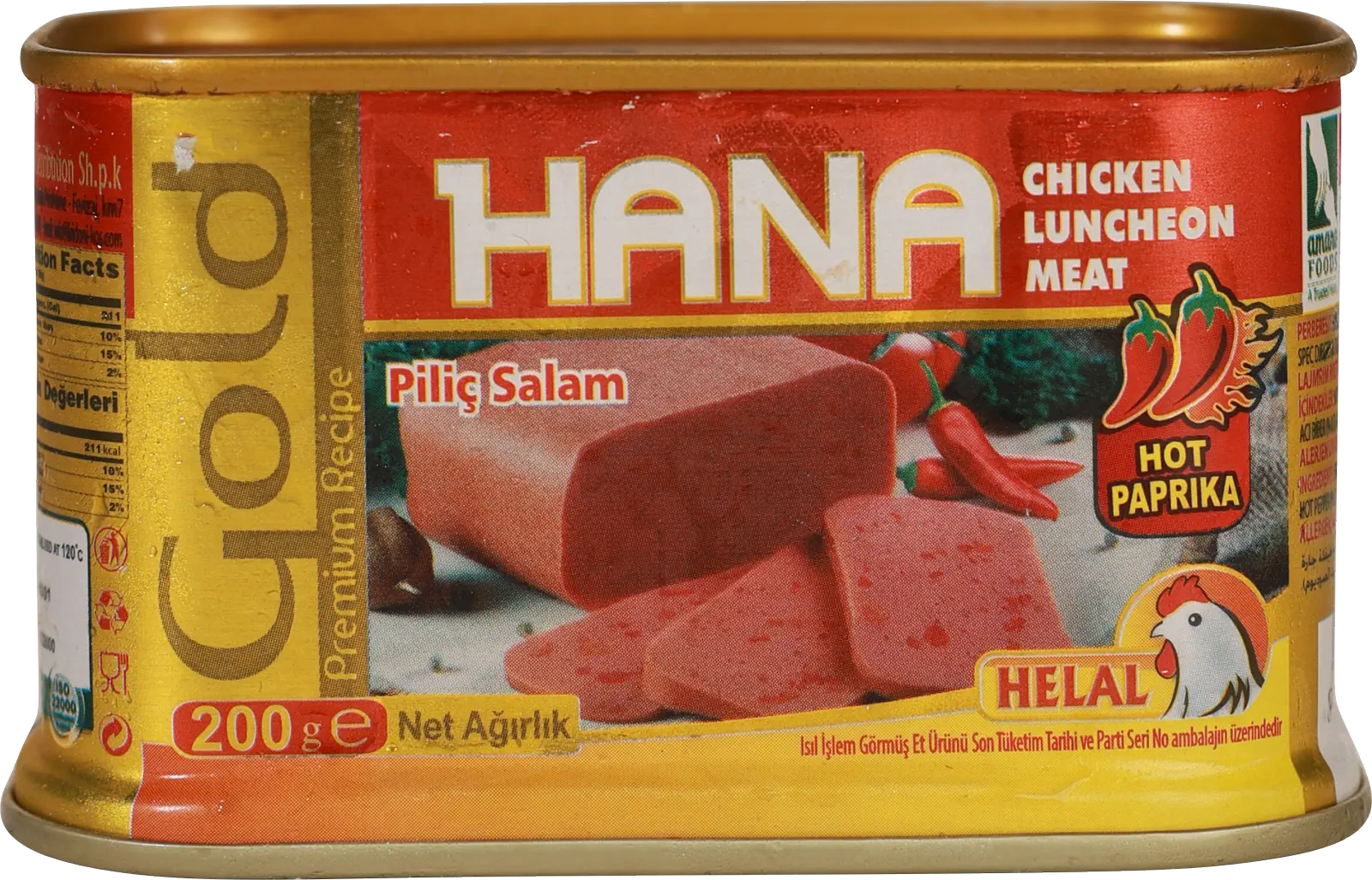Hana Gold, Rriskë pule me spec, 200 g